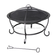 29&quot; Round Steel Wood-Burning Fire Pit